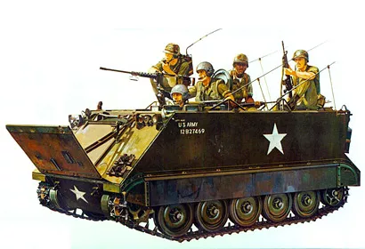 Tamiya - US Transportpanzer M113 A.P.C (5)